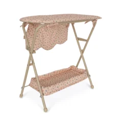 Konges Sløjd Puppenwickeltisch „Bloomie Blush“, H49cm