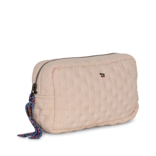 Konges Sløjd Seersucker Kosmetiktasche „Cameo Rose“, 11x17cm