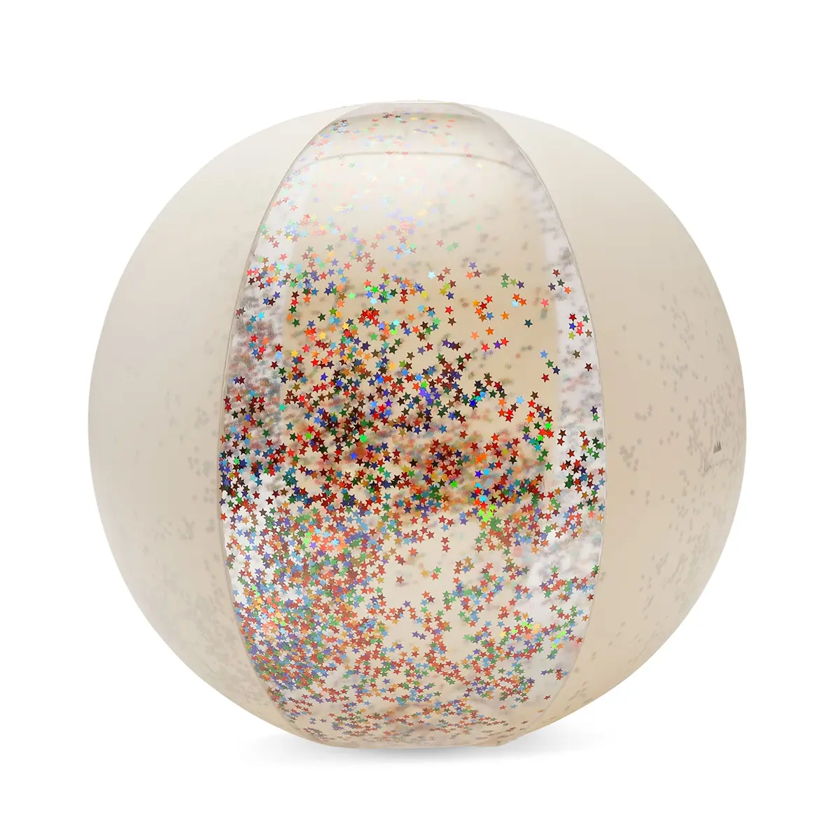 Konges Sløjd Wasserball „Creme“, transparent, ø40cm