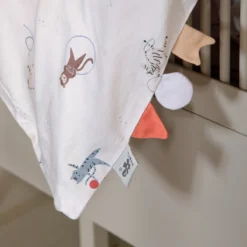 Sebra Baby-Bettwäsche „Teeny Toes“, 100x70cm / 45x40cm