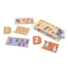 Sebra Puzzle mit Zahlen 1-10 „Toes / Builders“, FSC™ Mix