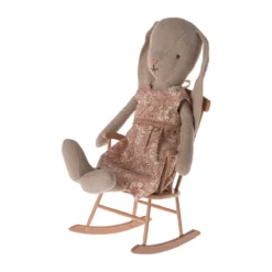 Maileg Schaukelstuhl „dark powder“, Mini, 12x7cm