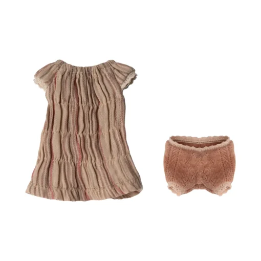 Maileg Puppenkleiduns-Set „Klein und Unterwäsche“ für Hasen (Größe 1)