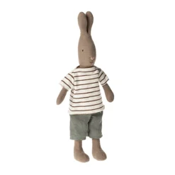 Maileg Kaninchen mit gestreiftem Shirt und Hose, Gr. 2 - 29cm