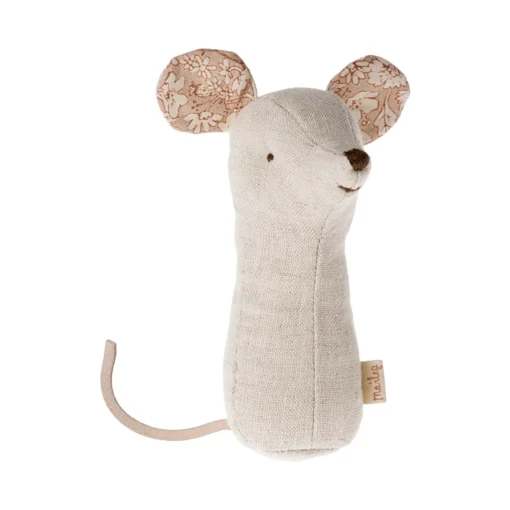 Maileg Lullaby Friends Baby-Rassel „Maus“ H15cm