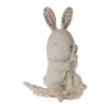 Maileg Lullaby Friends Hase „natur“, Kuscheltuch mit Spieluhr, Wiegenlied