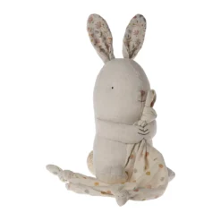Maileg Lullaby Friends Hase „natur“, Kuscheltuch mit Spieluhr, Wiegenlied