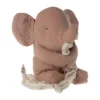 Maileg Lullaby Friends Elefant „altrosa“, Kuscheltuch mit Spieluhr, Wiegenlied