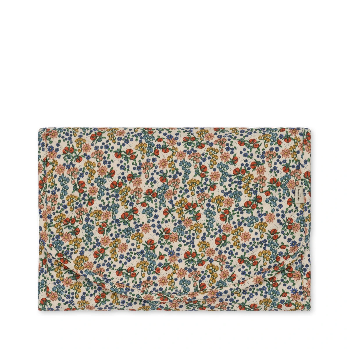 Konges Sløjd Wickelunterlage „Bibi Fleur“ für Unterwegs, 35x25cm