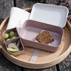Sebra Lunchbox mit Silikonband „Tiny Toes“