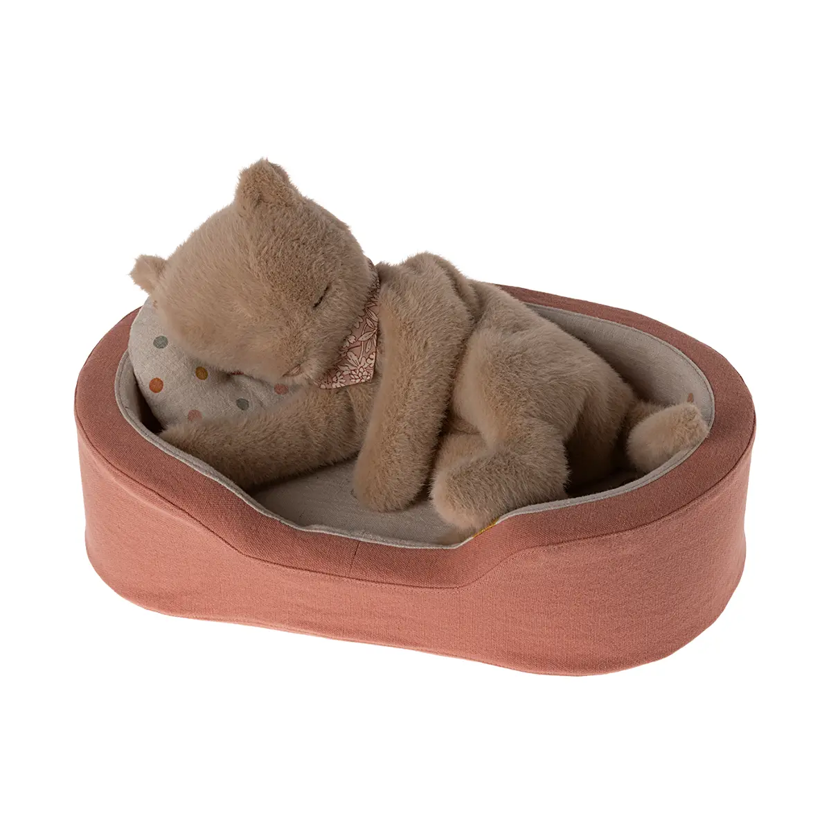 Maileg Kuscheltier Katze, Plüsch, Creme Pfirsich ,H37cm