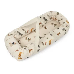 Liewood Gro Babylift / Babynest „All together / Sandy “, Bio-Baumwolle