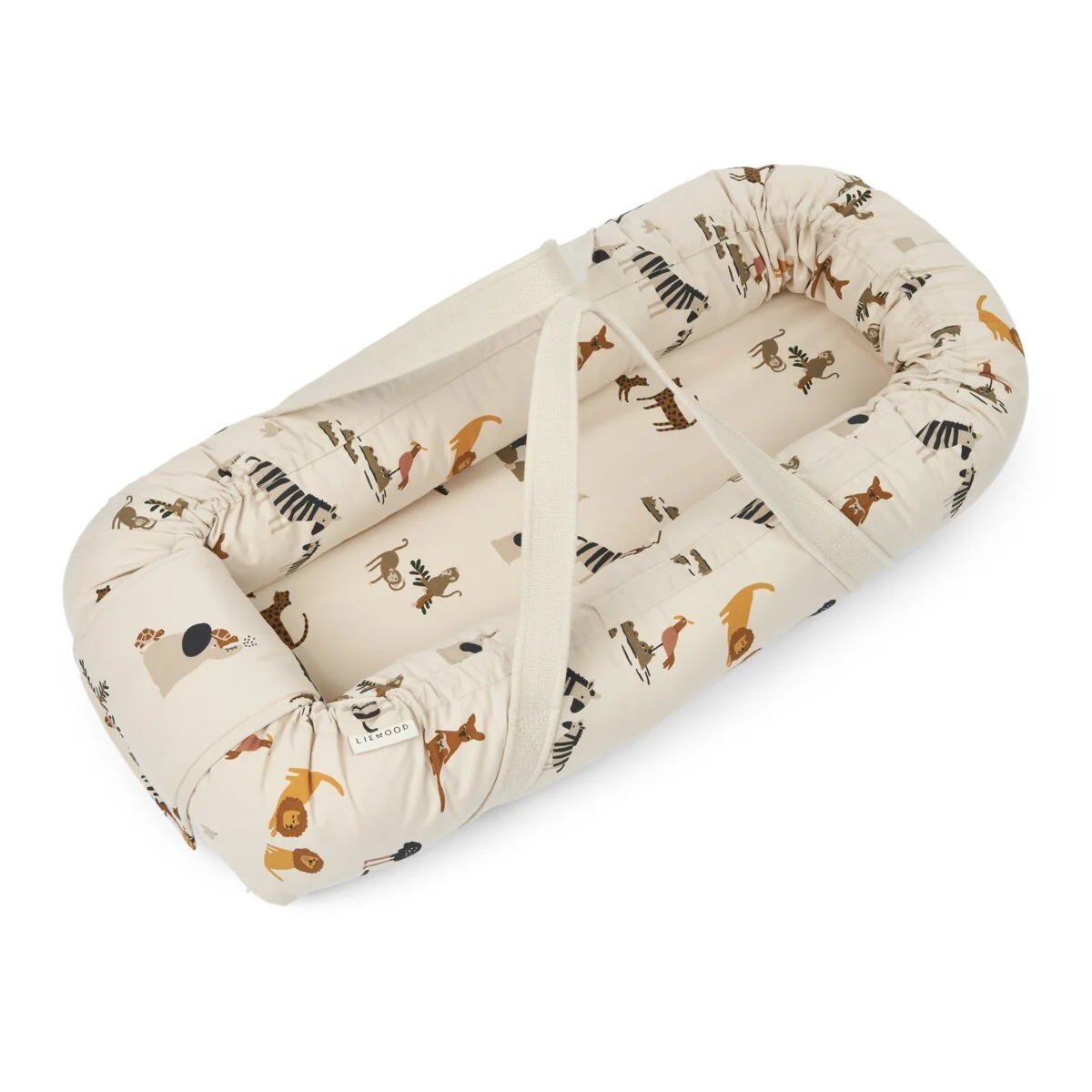 Liewood Gro Babylift / Babynest „All together / Sandy “, Bio-Baumwolle