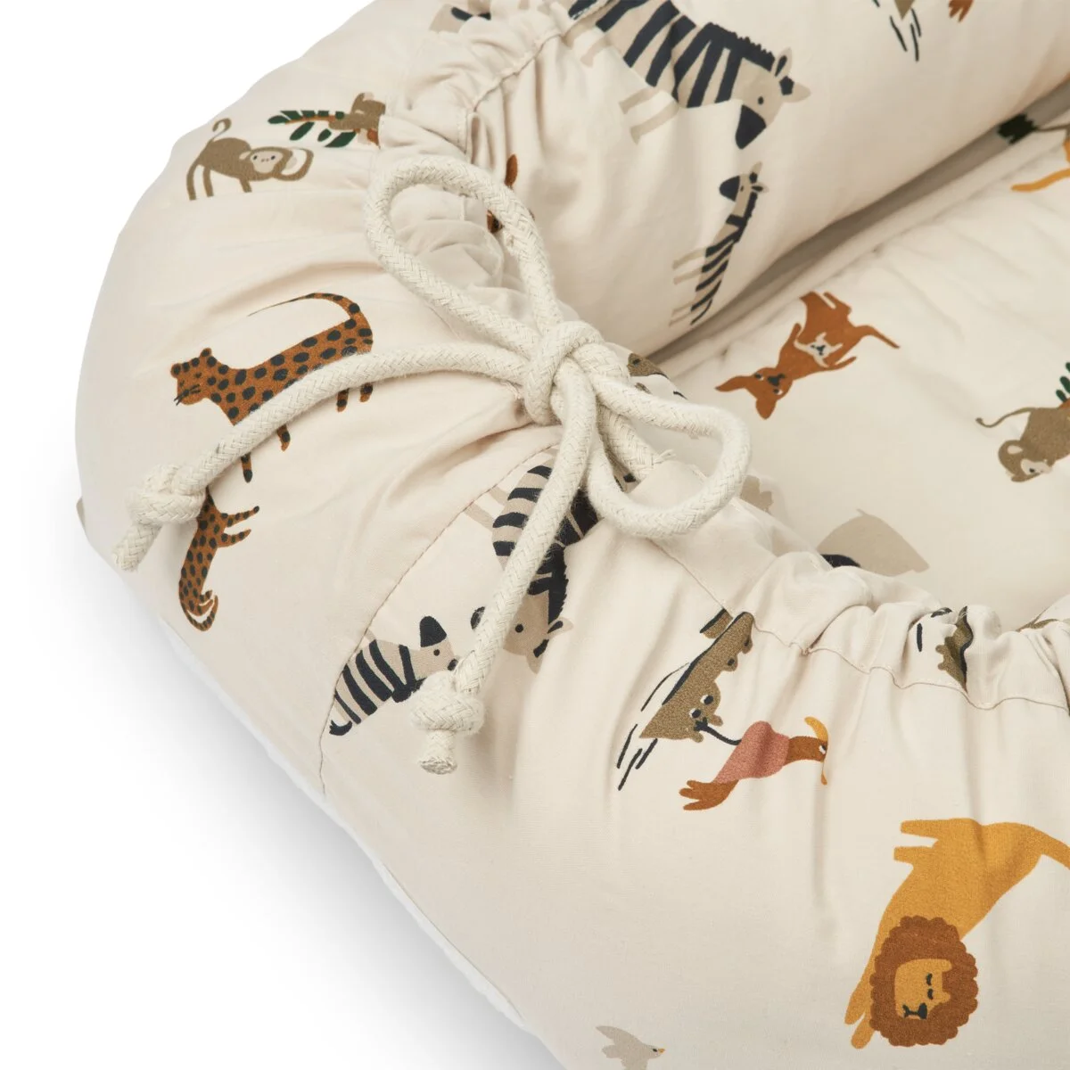 Liewood Gro Babylift / Babynest „All together / Sandy “, Bio-Baumwolle
