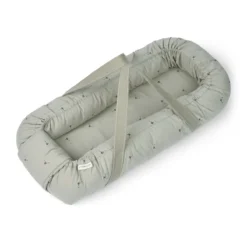 Liewood Gro Babylift / Babynest „Teddy / Dove blue“, Bio-Baumwolle