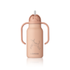 Liewood Edelstahl Trinkflasche Kimmie „Unicorn / Pale tuscany“ mit Griffen
