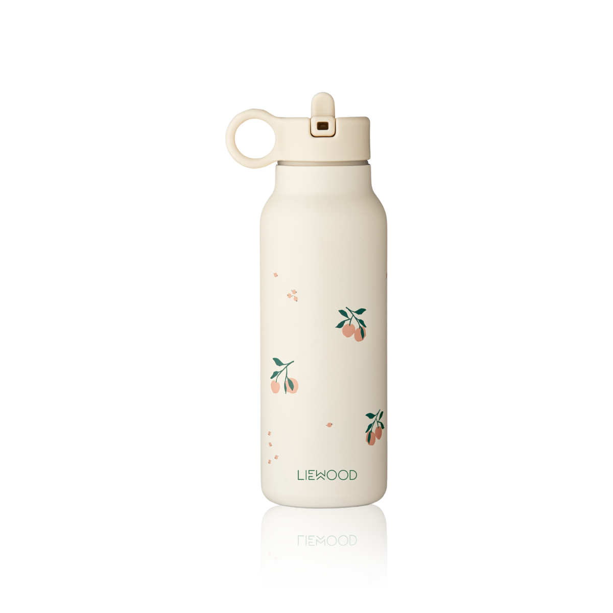 Liewood Falk Edelstahl Trinkflasche „Peach / Sea shell mix" 350ml, Medium