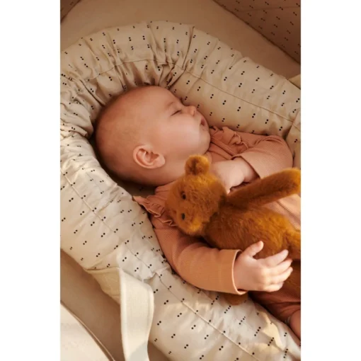 Liewood Gro Babylift / Babynest „Double dot / Silver lining“, Bio-Baumwolle