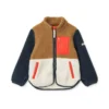 Liewood Nolan Sherpa Jacke für Kinder „Midnight navy multi mix“