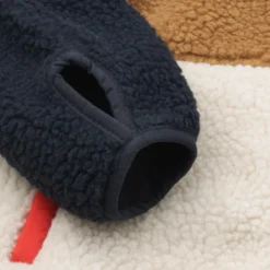 Liewood Nolan Sherpa Jacke für Kinder „Midnight navy multi mix“