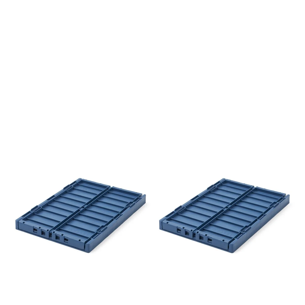 Liewood Aufbewahrungsbox Weston „Indigo Blue“, Größe M, 2er-Set, 36x25x14cm