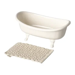 Maileg Badematte fürs Puppenhaus, 8x12,5cm – Bild 3