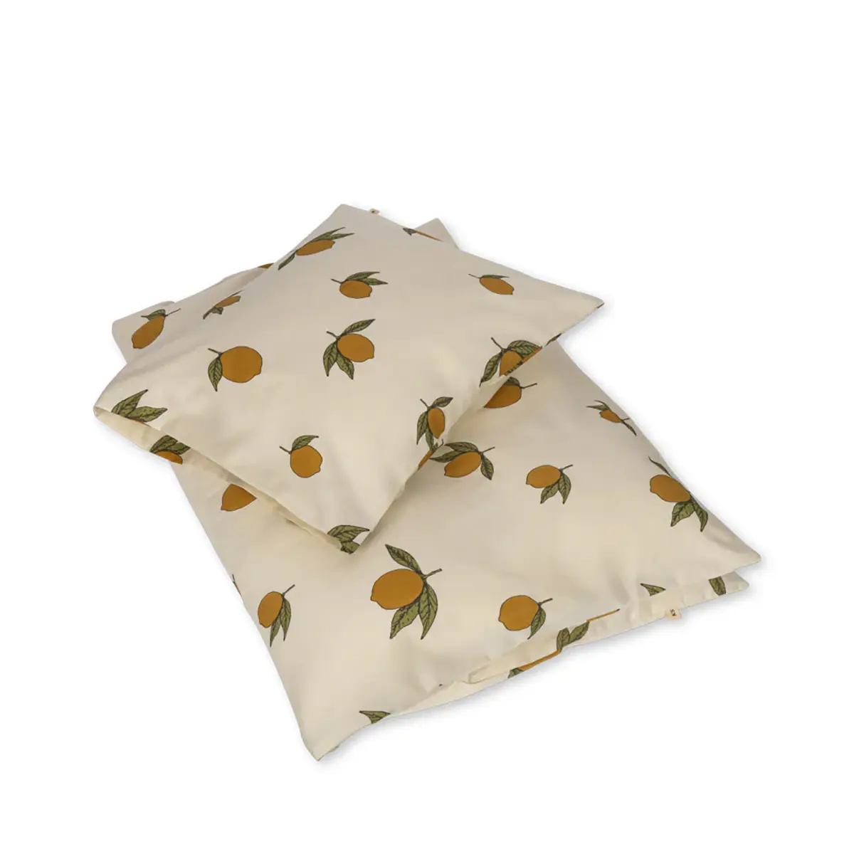 Konges Sløjd Baby Bettwäsche „Mon Grand Citron“, 70x100cm / 40x45cm