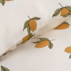 Konges Sløjd Baby Bettwäsche „Mon Grand Citron“, 70x100cm / 40x45cm