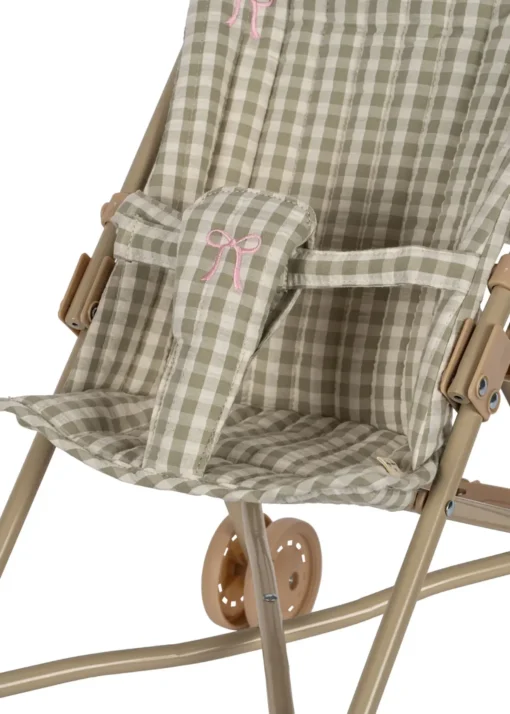 Konges Sløjd Puppen-Buggy „Tea Check“ 1