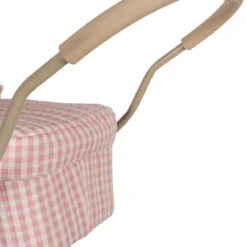 Konges Sløjd Puppenwagen „Powder Pink Check“