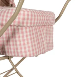 Konges Sløjd Puppenwagen „Powder Pink Check“