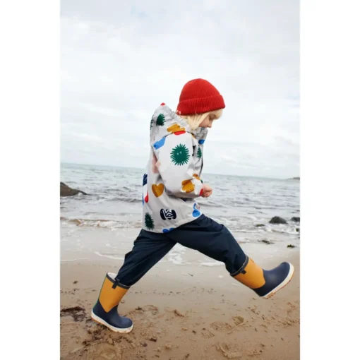 Liewood Softshell Regenjacke Manu „Dinosaurs / Nebelgrau“, Gr. 80-98 – Bild 5
