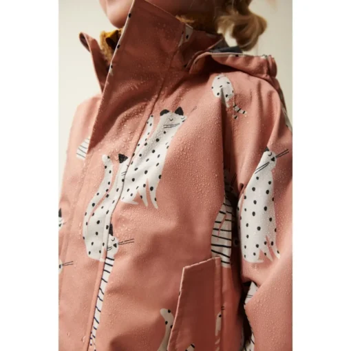 Liewood Softshell Regenjacke Pedia „Cat / Tuscany rose“, Gr. 104-122, 134, 140 – Bild 6