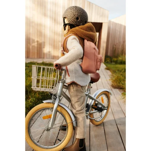 Liewood Kinder-Fahrradhelm Hilary „Mini Leo / Oat“, XS, 44-48cm