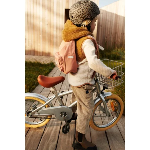 Liewood Kinder-Fahrradhelm Hilary „Mini Leo / Oat“, XS, 44-48cm