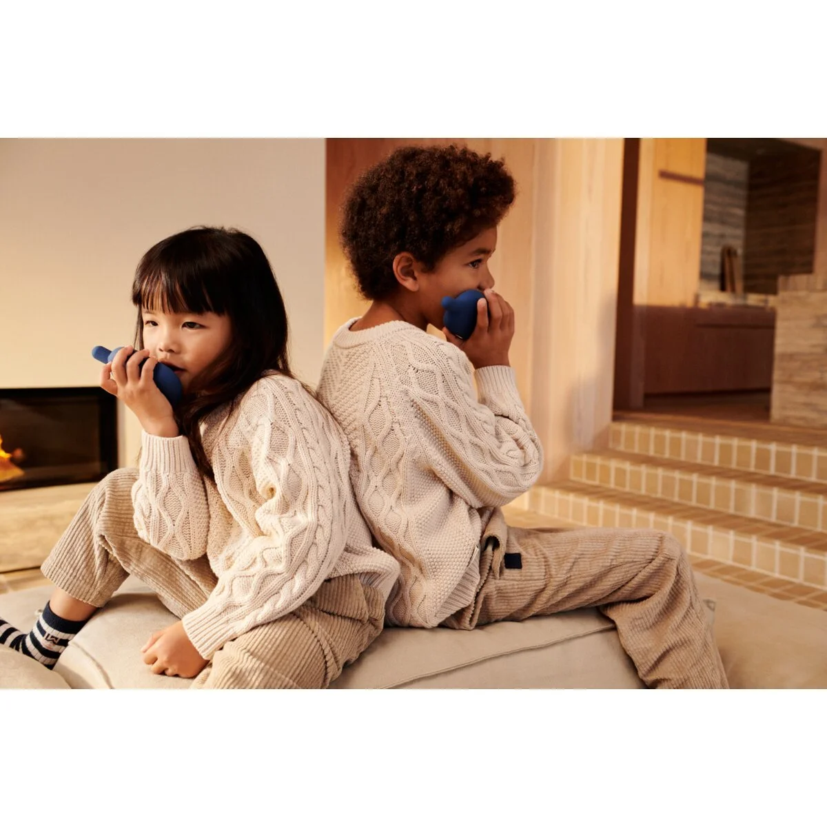 Liewood Nael Walkie Talkie „Indigo blue“, 12x7x3cm