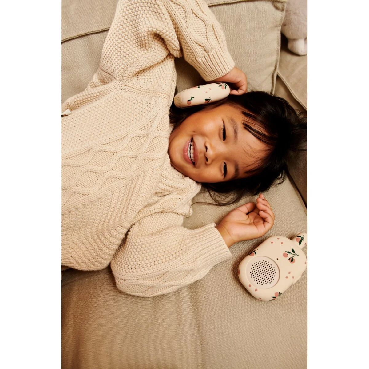 Liewood Nael Walkie Talkie „Peach / Sea shell“, 12x7x3cm