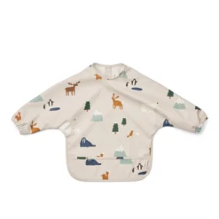 Liewood Merle Lätzchen mit Ärmeln „Unicorn / Pale tuscany“