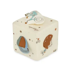 Cam Cam Activity-Würfel „Bicycles“, OCS, 13x13cm