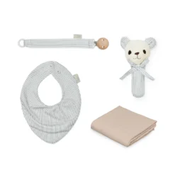 Cam Cam Baby-Geschenkset „Classic Stripes Blue“, GOTS