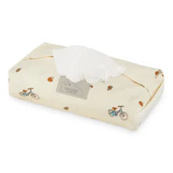 Cam Cam Bezug für Feuchttücher „Bicycles“, 22x16,5cm, GOTS