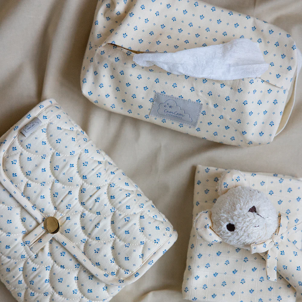 Cam Cam Bezug für Feuchttücher „Capri“, 22x16,5cm, GOTS