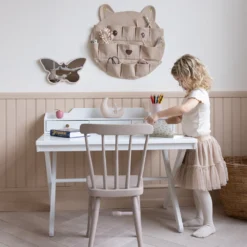 Cam Cam Hängender Organizer „Bär / Latte“ GOTS, 50x50cm