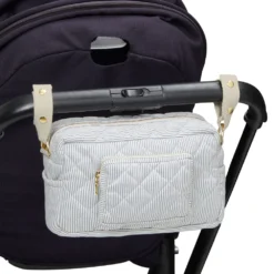 Cam Cam Wickeltasche „Classic Stripes Blue“, OCS, klein, 26x17x12cm
