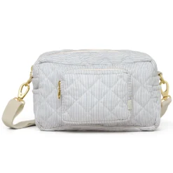 Cam Cam Wickeltasche „Classic Stripes Blue“, OCS, klein, 26x17x12cm