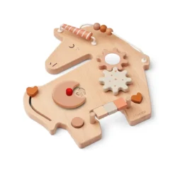 Liewood Spielbrett Carola Einhorn „Pale tuscany multi mix“, Holz, 32x33cm