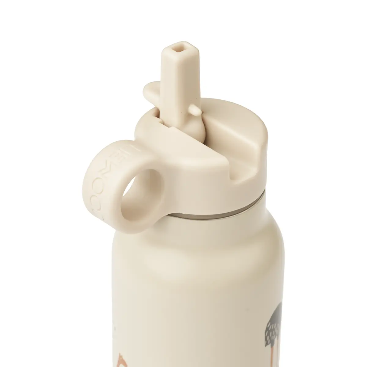 Liewood Falk Edelstahl Trinkflasche „Safari sandy mix" 350ml, Medium