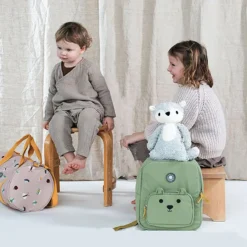 Franck & Fischer Kinder-Rucksack Saga „Bär / grün“