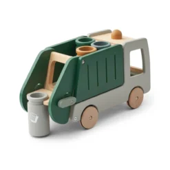 Liewood Liewood Holz-Müllwagen Irina „Garden green multi mix“