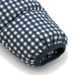 Liewood Kapuzen-Pufferjacke Giovanna „Check Classic navy / Dark sandy“